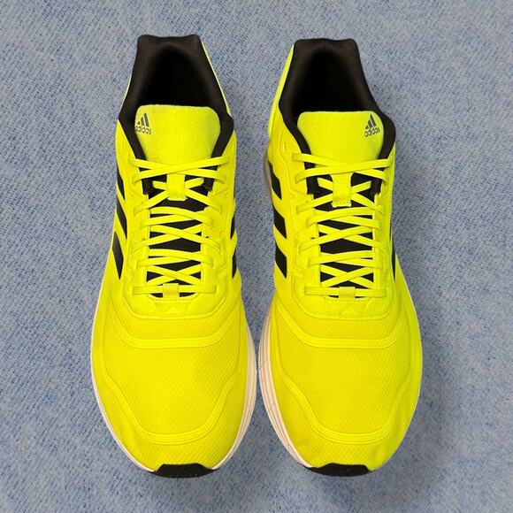 Adidas Duramo 10 Running Shoes | Highlighter Yellow | Men’s Size 13 main image 2